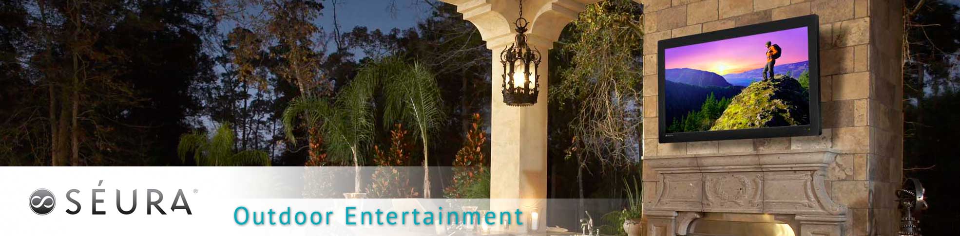 Seura makes weather resistant outdoor televisions for outdoor entertainment in Orlando, FL