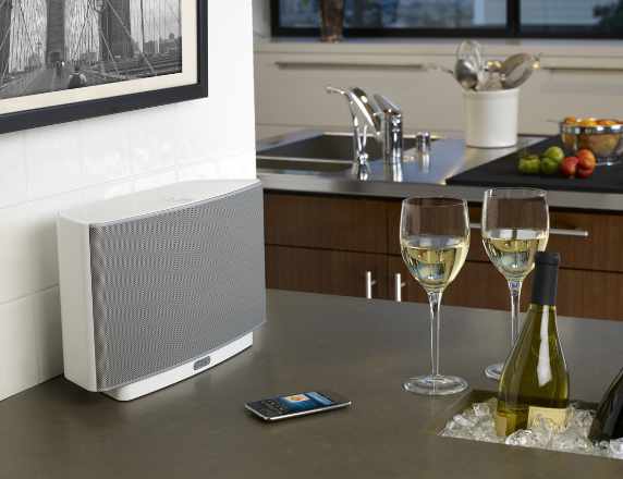 Sonos speakers for kitchen, study, bedroom and easy to install